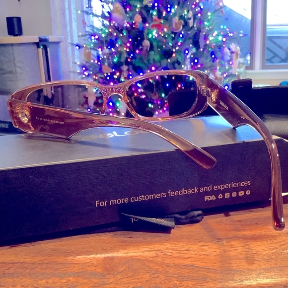 NWT ZeeLool Brown Tortoise Shell Oval Sunglasses withh Leather Case - Picture 5 of 7